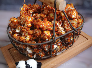 Gambar Popcorn Karamel