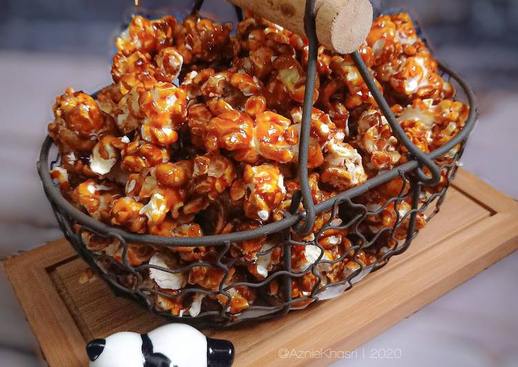 Resipi Popcorn Karamel Oleh Aznie Khasri Cookpad