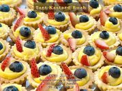 Gambar custard buah