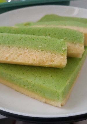 Foto resep Bolu lapis pandan takaran sdm