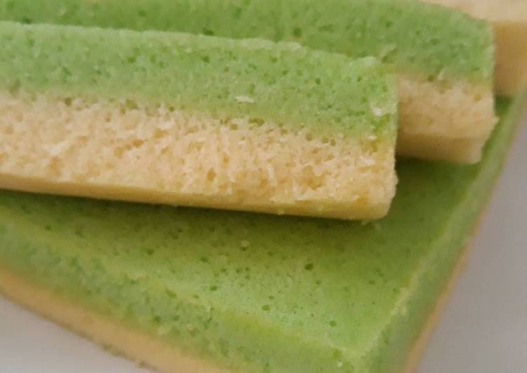 Bolu lapis pandan takaran sdm