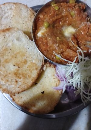 A picture of Pav Bhaji.