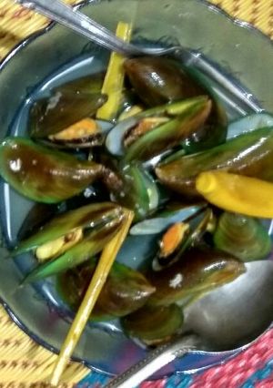 Foto resep Kerang hijau rebus gurih