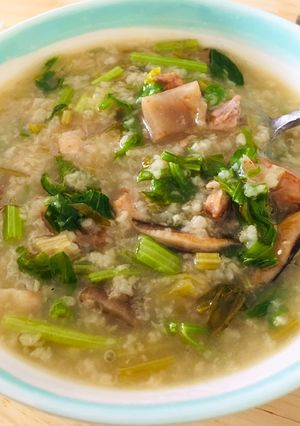 菜脯粥 的食譜成品照片