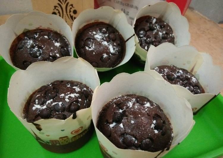 Mini choco muffin