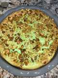 Sugar free pistachio cheesecake