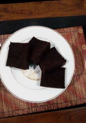 Foto resep Bolu ketan hitam kukus