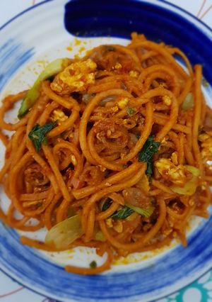 Foto resep Mie Aceh Goreng Sambel Cumi