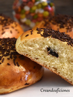 Foto principal de Bollos con pepitas de chocolate