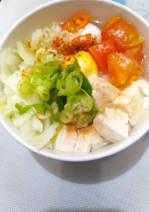 Foto resep Mie sederhana dengan sedikit kreasi