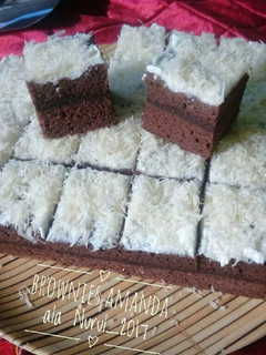 Foto resep Brownies Kukus Ala" Amanda