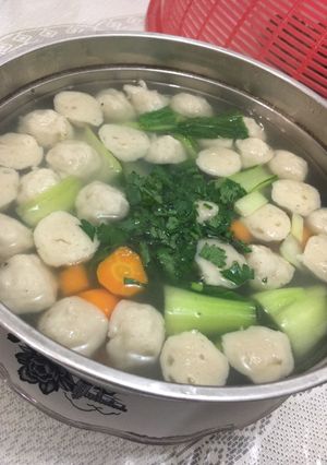 Foto resep Sup pokchoy bakso