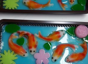Foto resep Puding kolam ikan koi