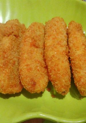 A picture of Crispy Fried Bananas.
