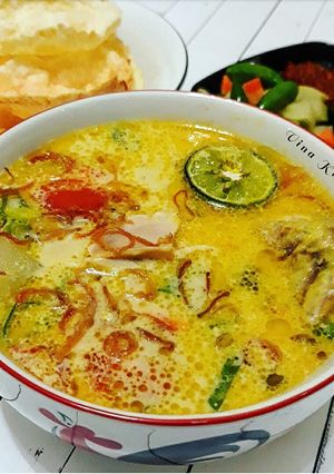 Foto resep SOTO AYAM SANTAN #selasabisa