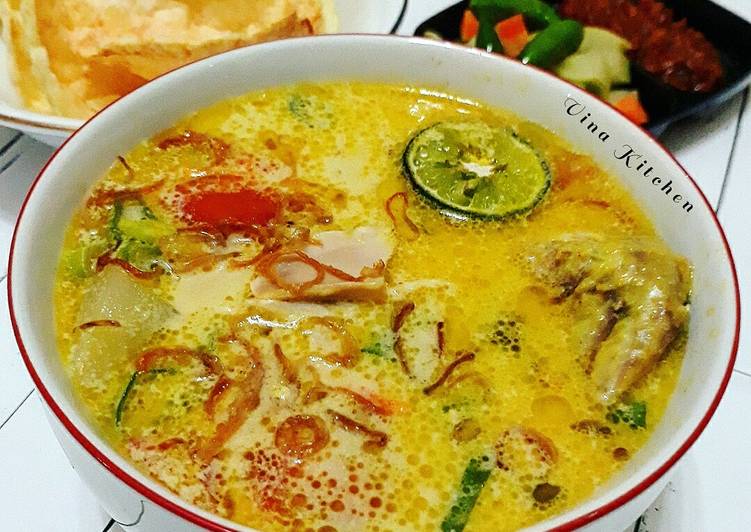 Resep SOTO AYAM SANTAN #selasabisa yang Menggugah Selera