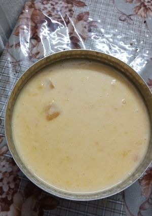 A picture of Mango shake.