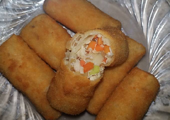 Resep Lumpia Risoles Ayam Sayur Homemade Resep Kulit Lumpia Gurih