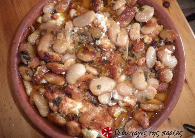 Steps to Make Homemade Gigantes plaki (giant baked beans)