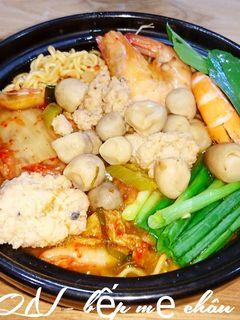 Hình của món Mì cay cấp 1.