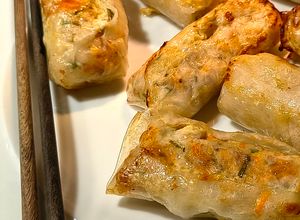Foto principal de Rollitos vietnamitas en freidora de aire