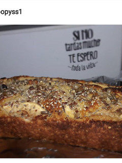 Una foto de Budín esponjoso de manzana (Light)