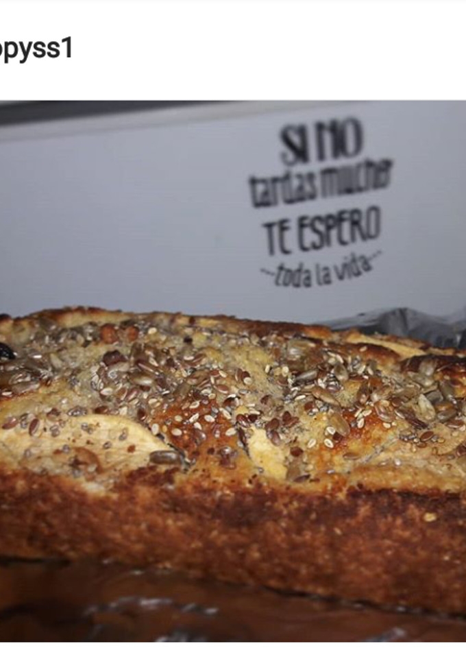 Una foto de Budín esponjoso de manzana (Light)