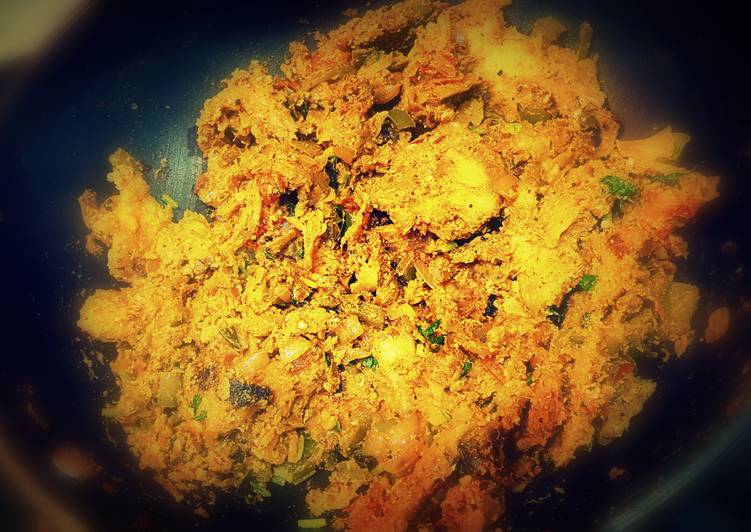 Recipe of Quick Egg Kothu Parotta