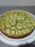 Torta salata alle zucchine e formaggio galbanino