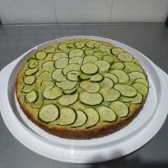 Foto di Torta salata alle zucchine e formaggio galbanino