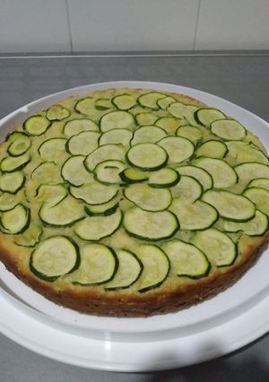 Foto di Torta salata alle zucchine e formaggio galbanino
