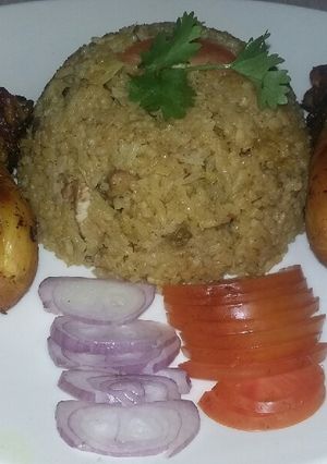 A picture of Baked Tumeric Chicken.
