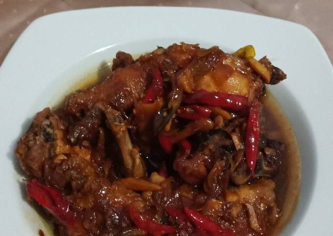 Ayam kecap jahe