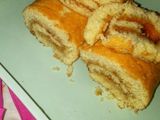 Strawberry Swiss roll
