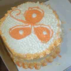 A picture of Orange cake.