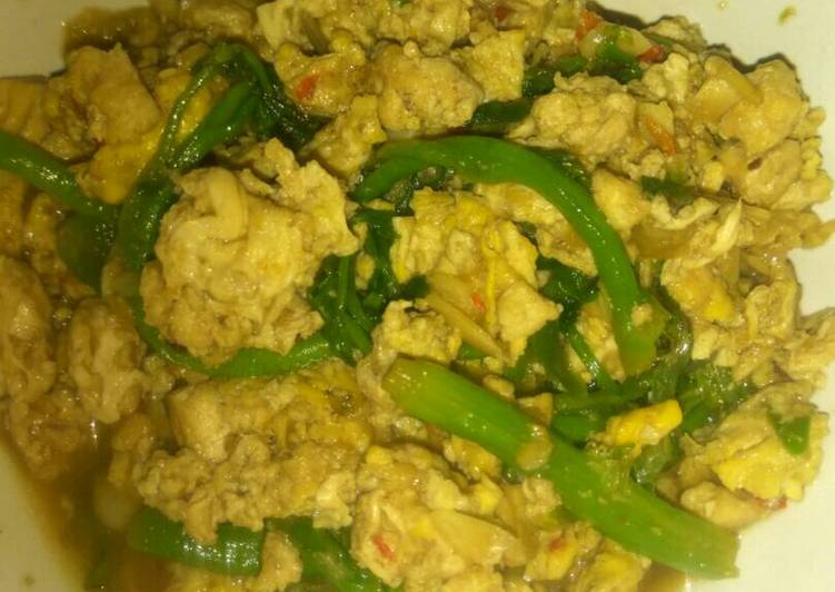 Sayur Paret Tahu telur🍲(Selada air)