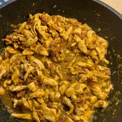 Chicken fajitas A picture of Chicken fajitas.