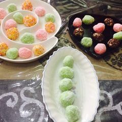 A picture of Coconut  Mithai 🌴.