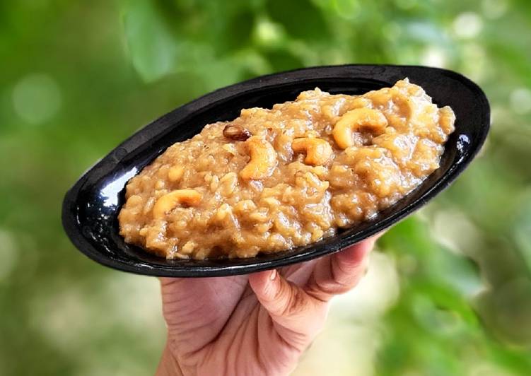 Recipe of Perfect Sweet pongal (sweet khichdi of South India)