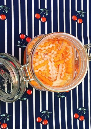 Hình của món Carrot Củ Cải Ngâm Chua.