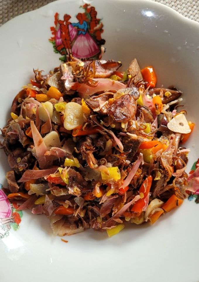 Foto resep Cumi Asin Kecombrang