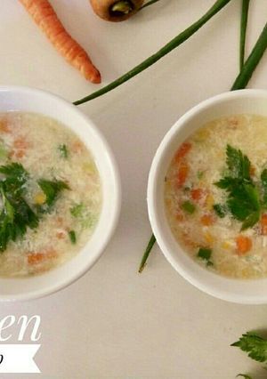 Foto resep Chicken Corn Soup MPASI 6mo+ #Maree