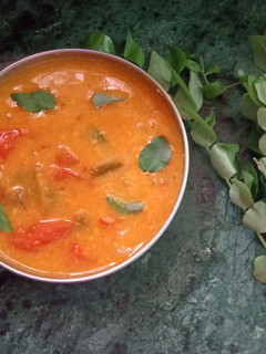 சுவையான தக்காளி சாம்பார்🍅🍅🍅🍅 செய்முறை முக்கிய புகைப்படம்