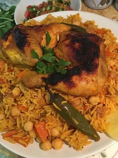 صورة لوصفة الرز البخاري