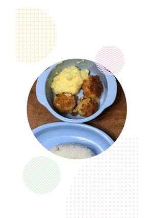 Foto resep Menu MPASI Day 115 : Bola Kakap Tahu & Saus Keju