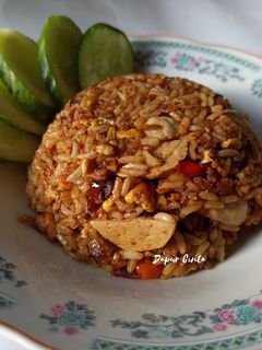 Foto resep Nasi Goreng Bakso simpel