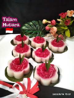 Foto resep *Talam Mutiara Merah Putih 🇮🇩🇮🇩🇮🇩 Gluten Free*