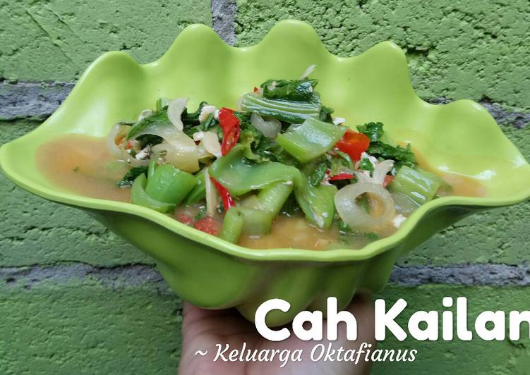 Resep Cah Kailan Kilat, Sempurna