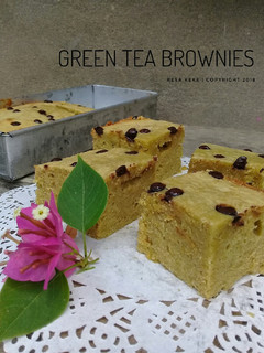 Foto resep Green Tea Brownies
