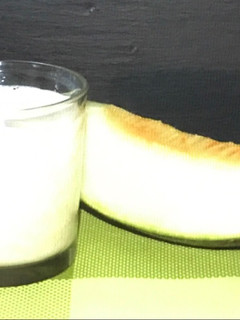 Una foto de Batido de melón sin azúcar